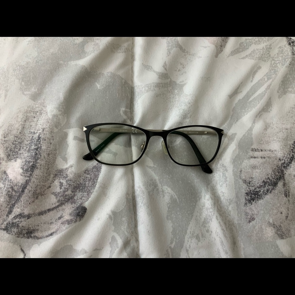 Guess glasses with grade and transition lenses